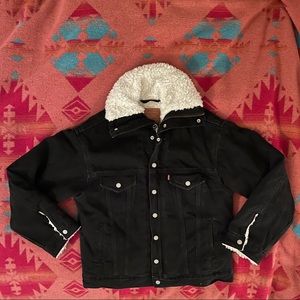Levi Sherpa denim jacket